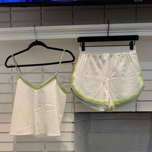 Women's Two-Piece Linen Set